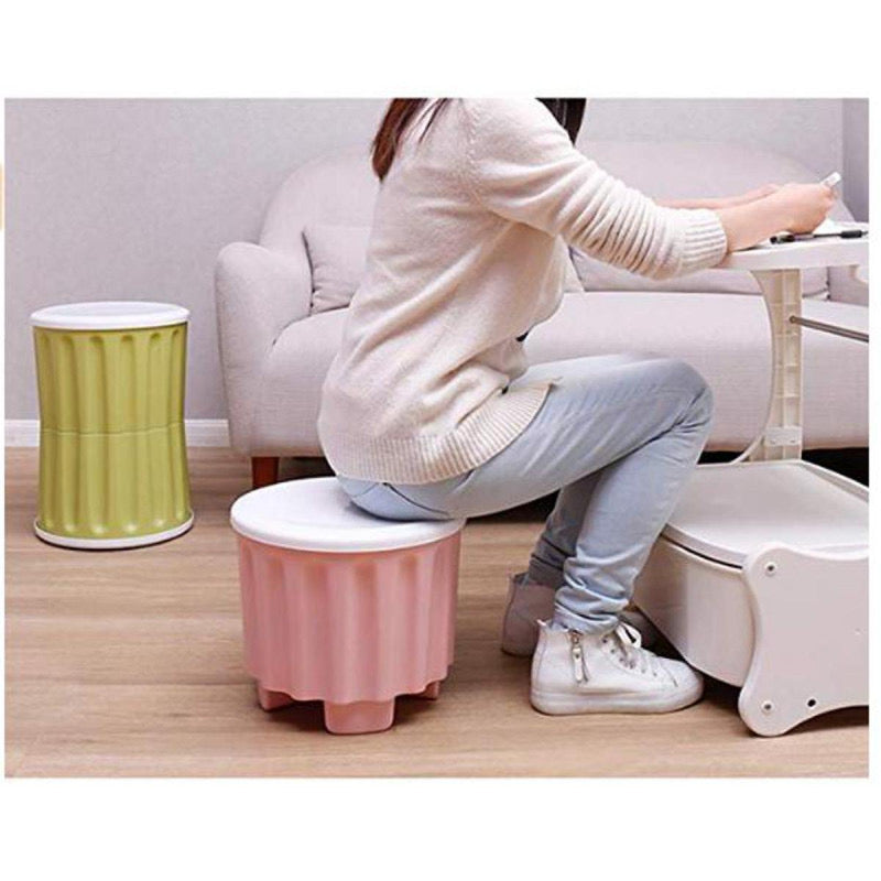 2 in 1 Kids Storage with Stool