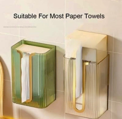 Wall-Mounted Acrylic Tissue Box