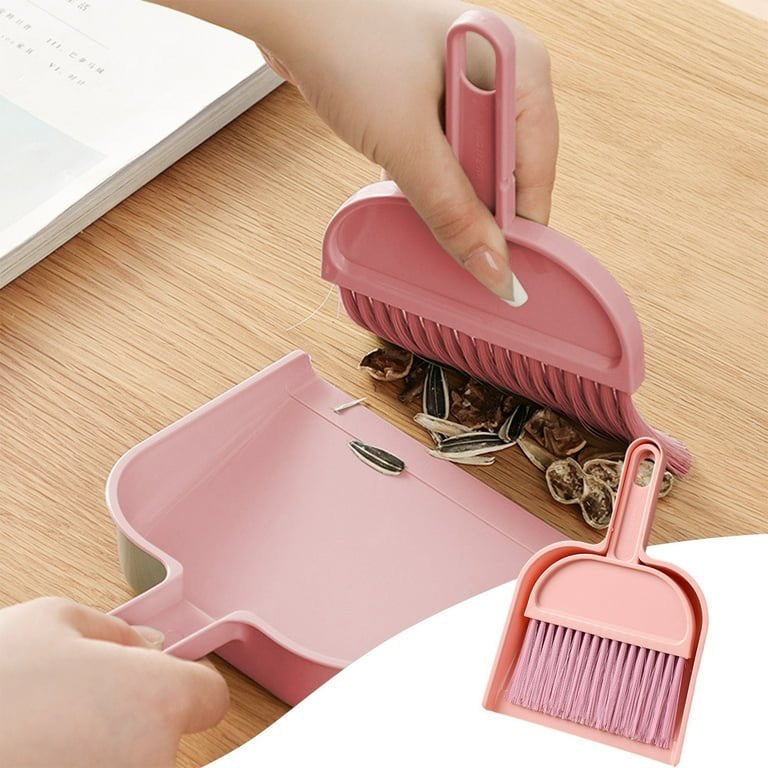 Mini Table Cleaning Dust Pan with Brush
