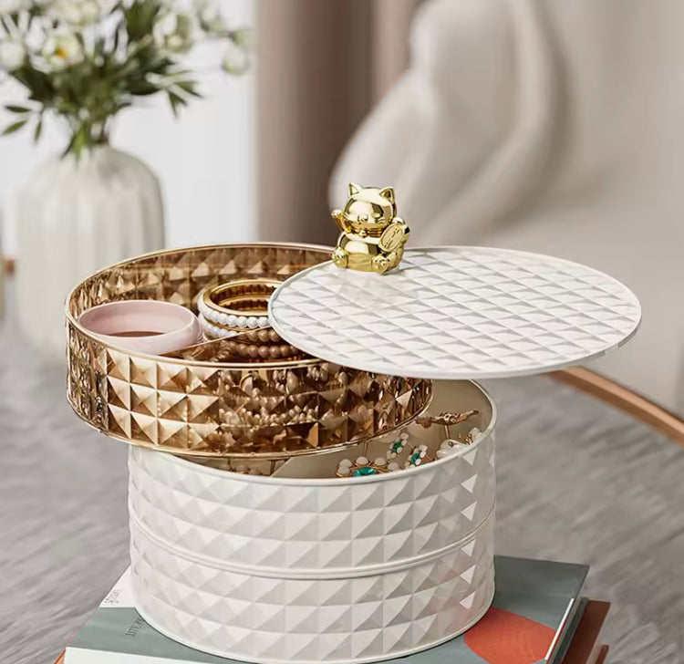 4 Layer Rotating Jewellery Organizer