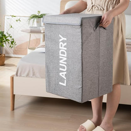 Laundry Basket with Lid (Best Quality)