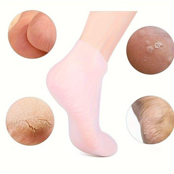 Mousturizing Soft Silicone Gel Socks