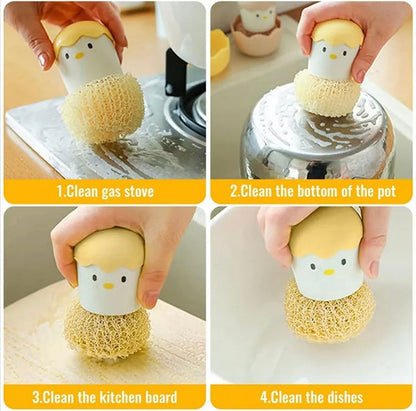 Cute Kitchen Dish Washing Sponge