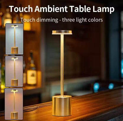 Led Light Metal Touch Lamp (3 Colours)