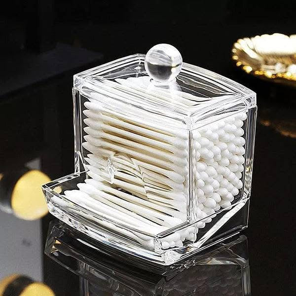 Acrylic Cotton Holder Organizer