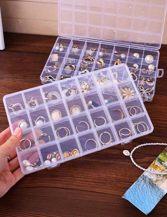 24 Compartments Jewellery Storage Box