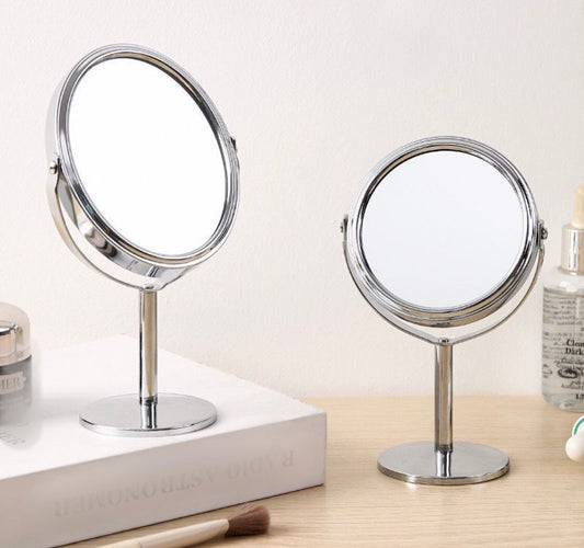 360° Rotatable Metal Makeup Mirror