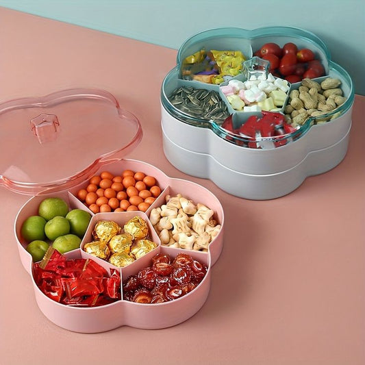 Flower Design Food Storage Box