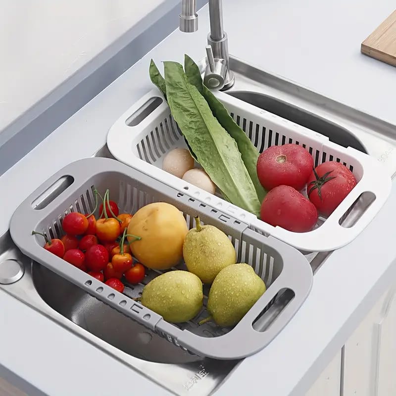 Adjustable Dish Drying Basket