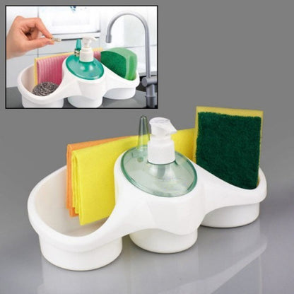 Soap Dispenser and Sponge Holder