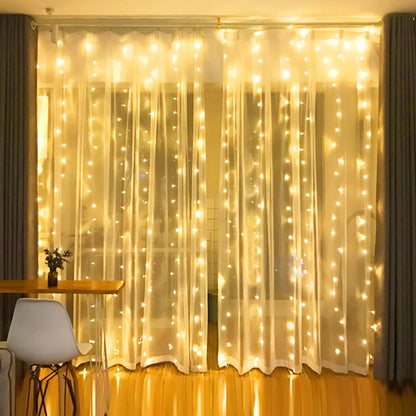 Led Curtain FairyLights
10x10 ft