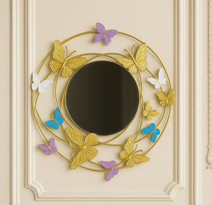 Butterfly Wall Mirror Motif for Home Decor