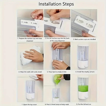 Wall-Mounted Soap Dispenser
