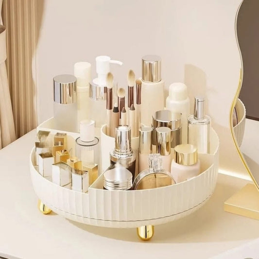 Rotating Makeup Organizer Tray