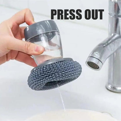 Dish Washing Brush with Storage