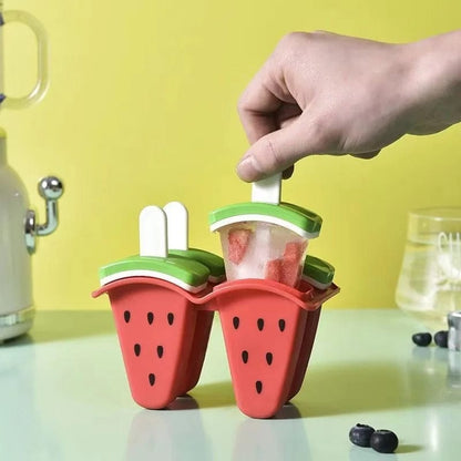 Watermelon Fruit Shape Icecream Mold For Kids