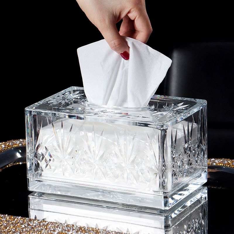 Acrylic Tissue Box for Room