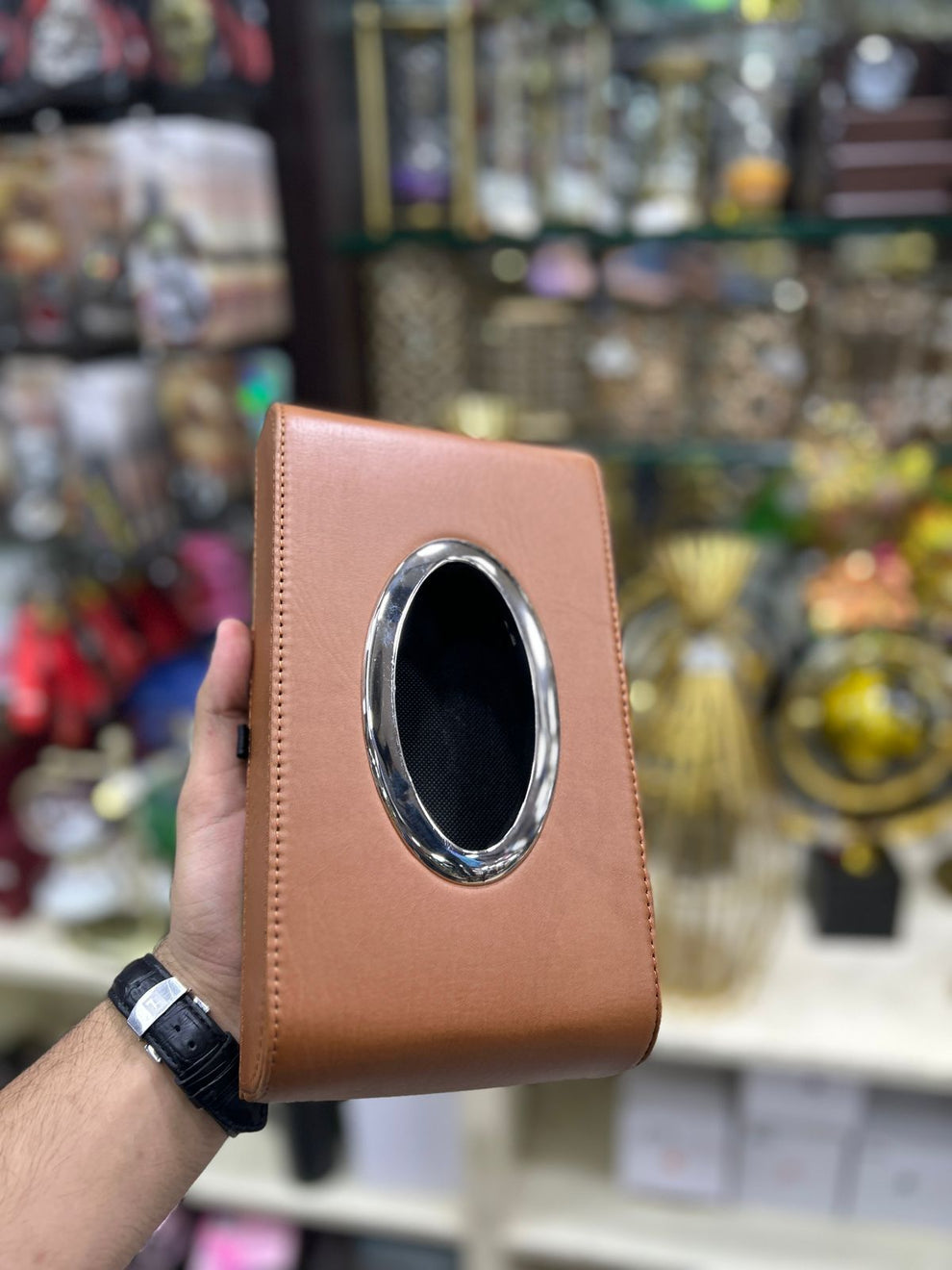 Leather Tissue Box for Home Decor