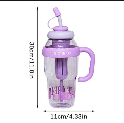 1300ml Large Capacity Tumbler with Straw