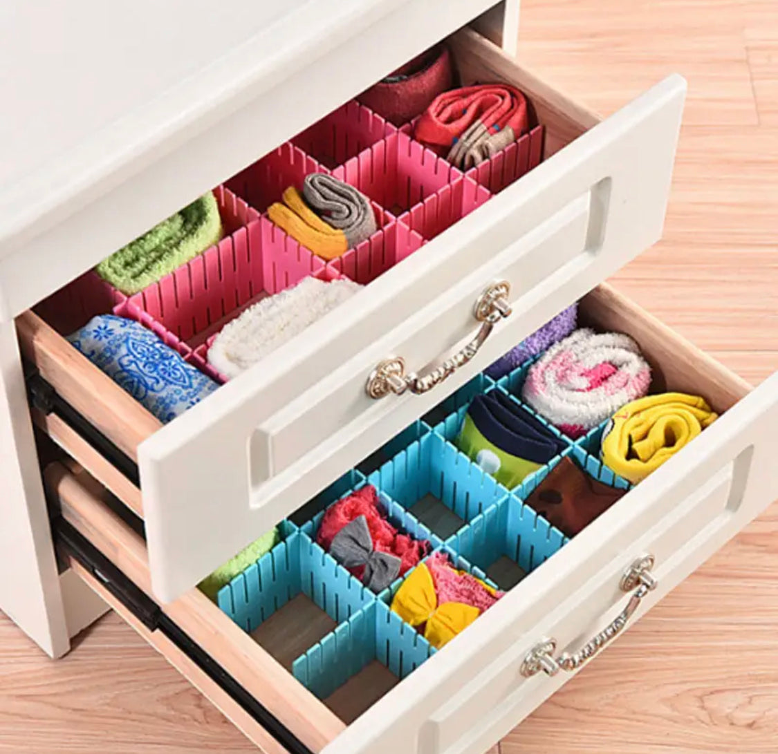 Draw Partitions DIY Partition Draw Dividers Drawer Desk Organizer – Citystore.pk