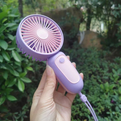 Rechargeable Mini Cute Handy Fan Best for Summers