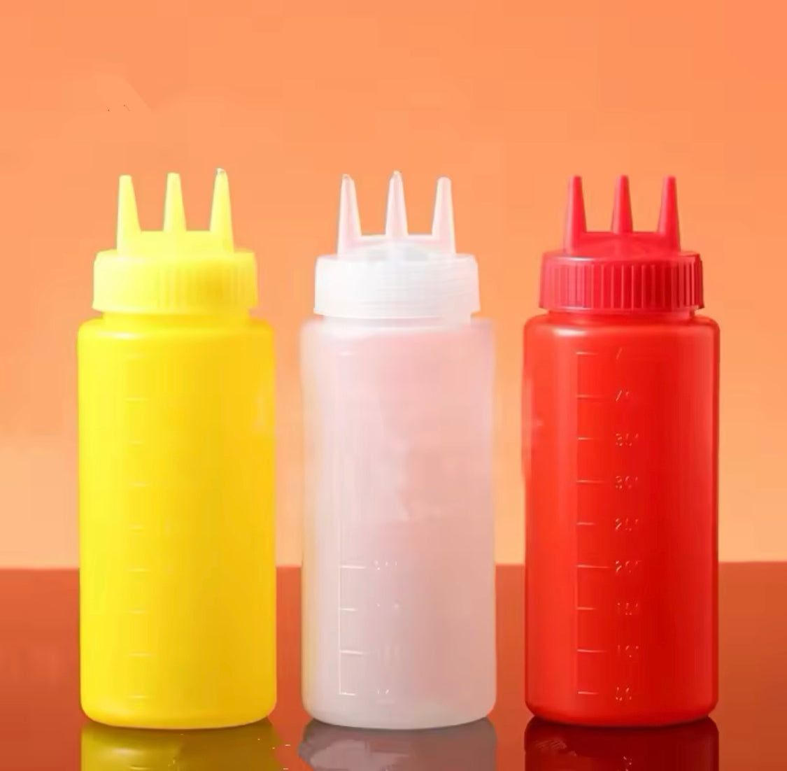 3 Hole Squeeze Bottle (Pack of 2)