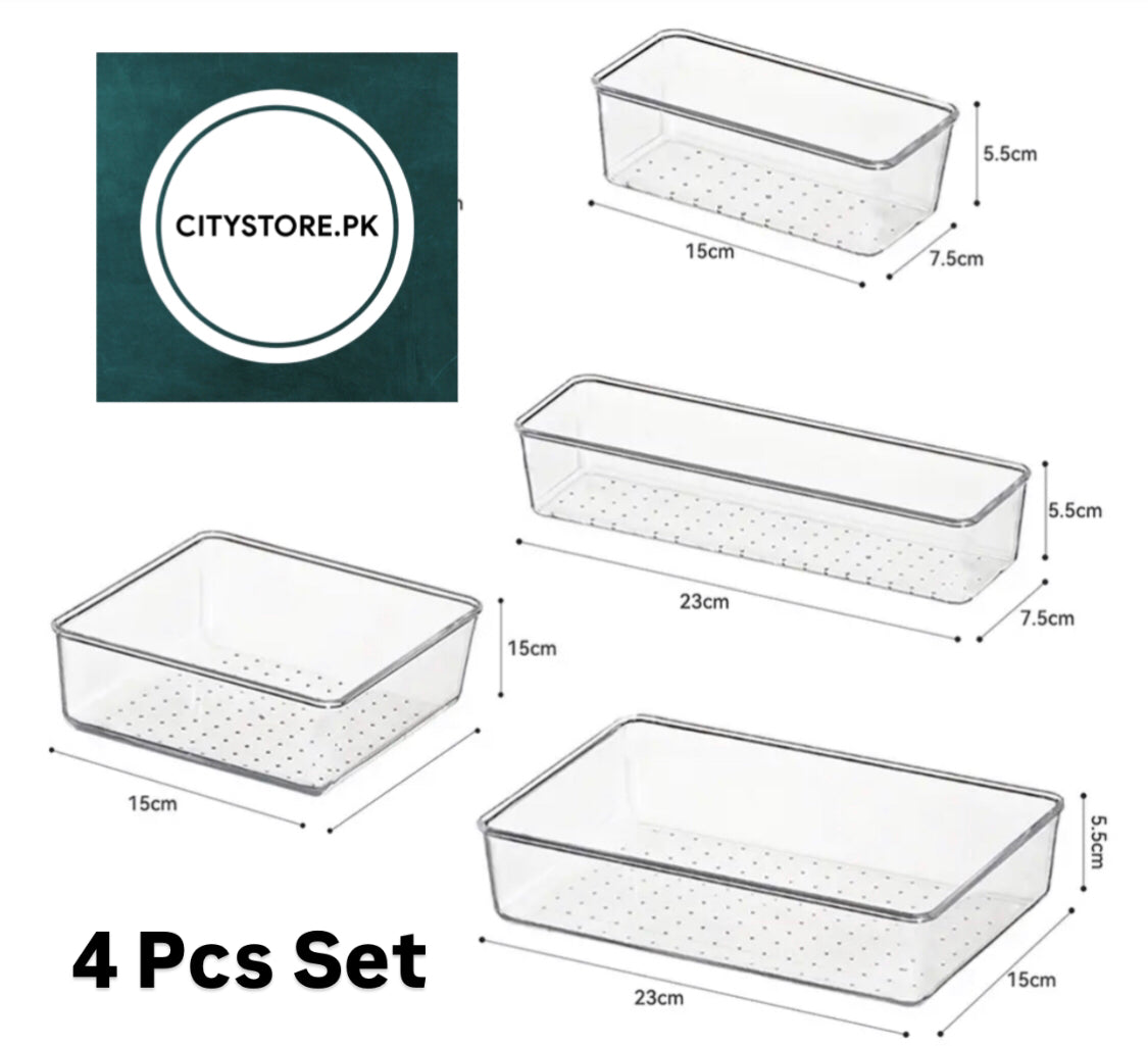 Acrylic Storage Box Cosmetic Drawer Organizers