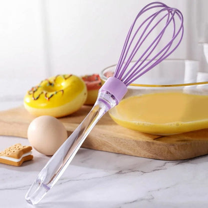 Silicone Hand-held Egg Beater