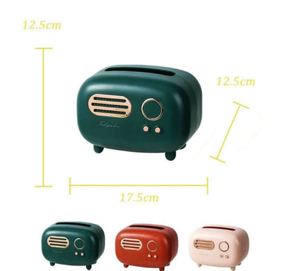 Radio Design Tissue Box