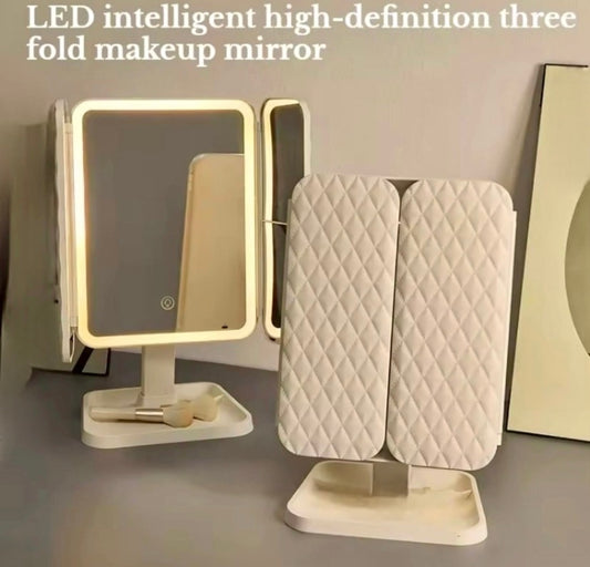Rechargeable Led Makeup Mirror with 3 Light Modes