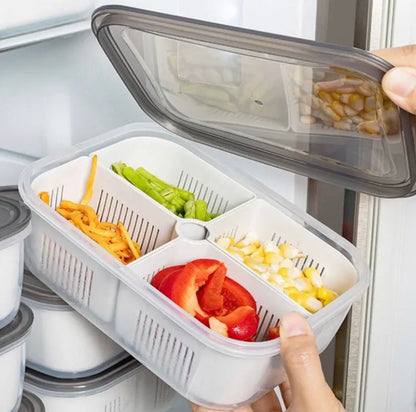 4 Portions Food Storage Box