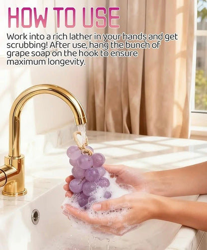 2 in 1 Fragrance Grape Soap and Freshener