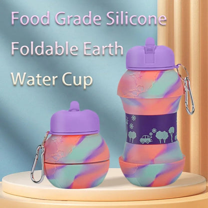 Foldable Silicone Water Bottle