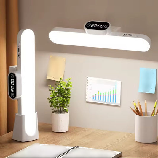 3 Colours Led Light Lamp with Clock