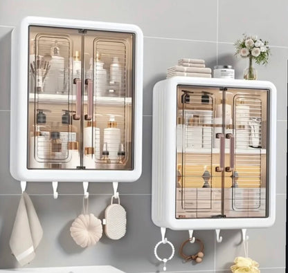 Wall-Mounted Cabinet Storage Rack