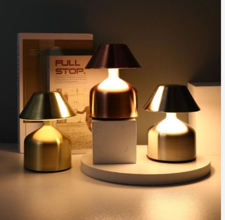 Full Metal Body Night Touch Lamp Best Quality Rechargeable