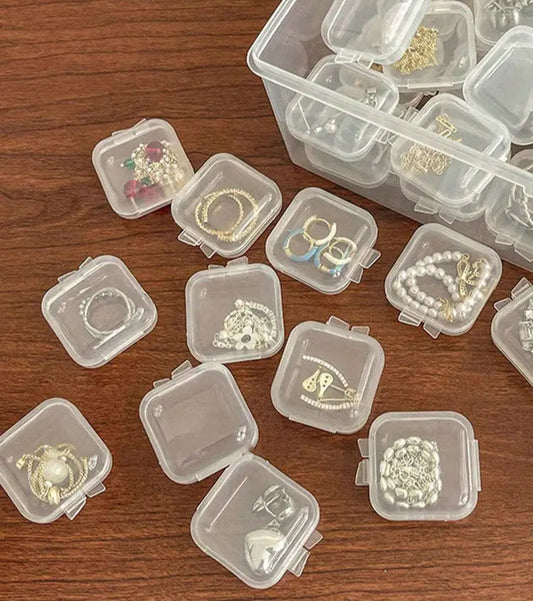 10 Pcs Mini Jewellery Containers