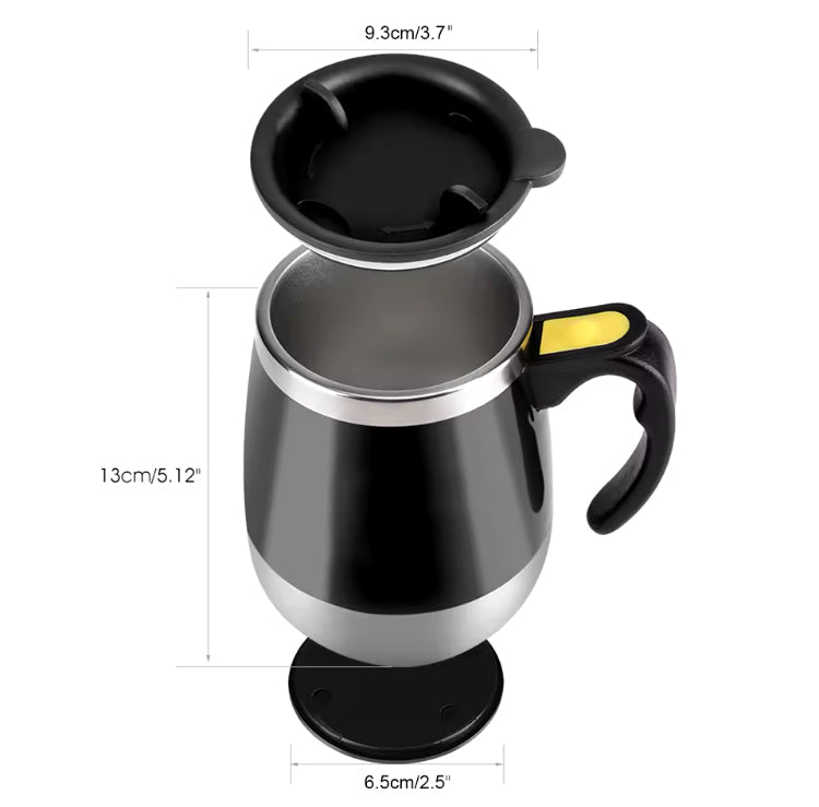 500ml Automatic Stainless Steel Self Stirring Mug