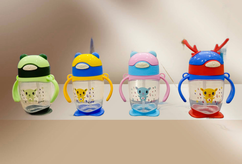 370ml  Kids Straw Cup Bottle