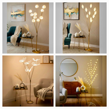 5ft Corner Floor Lamps for Home Decor