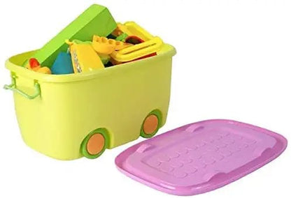 Large Capacity Kids Wheel Storage Box