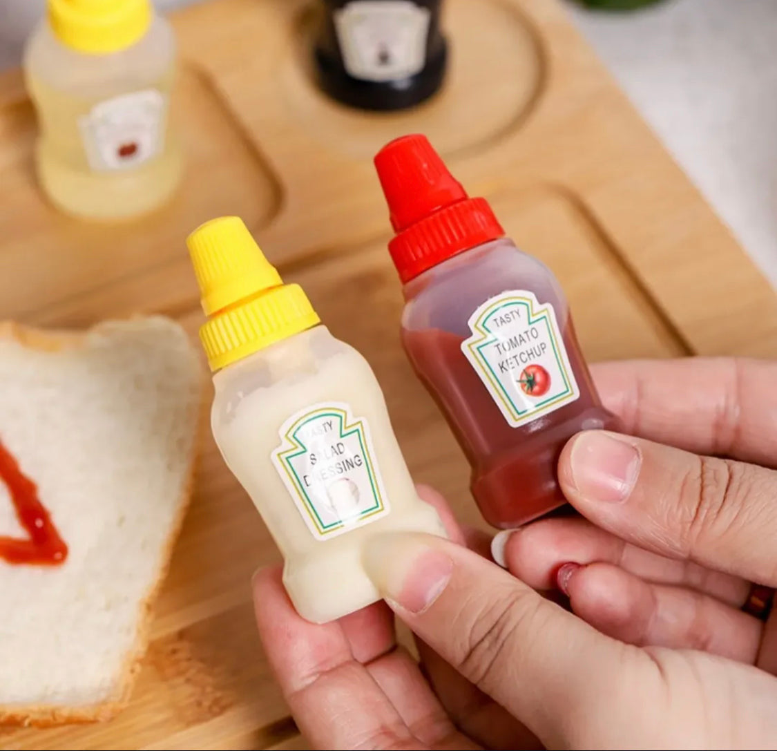Mini Ketchup Sauce Bottles