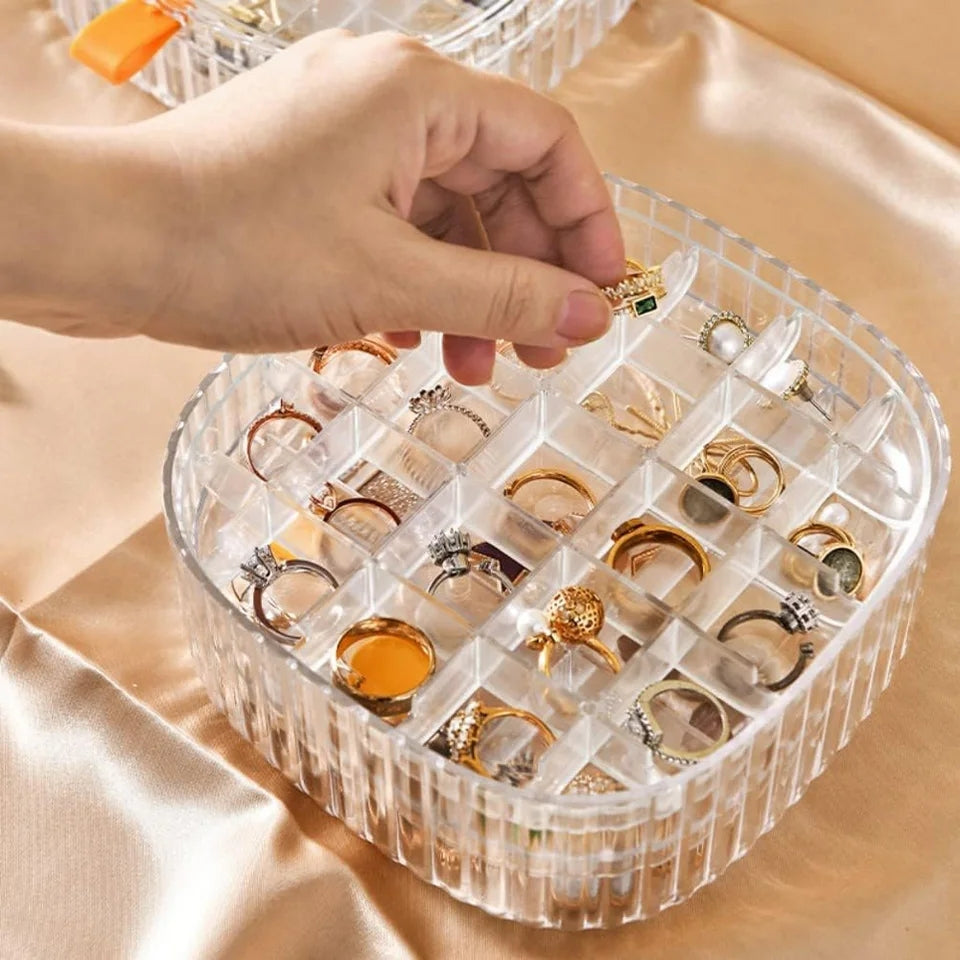 Transparent Acrylic Jewellery Organizer