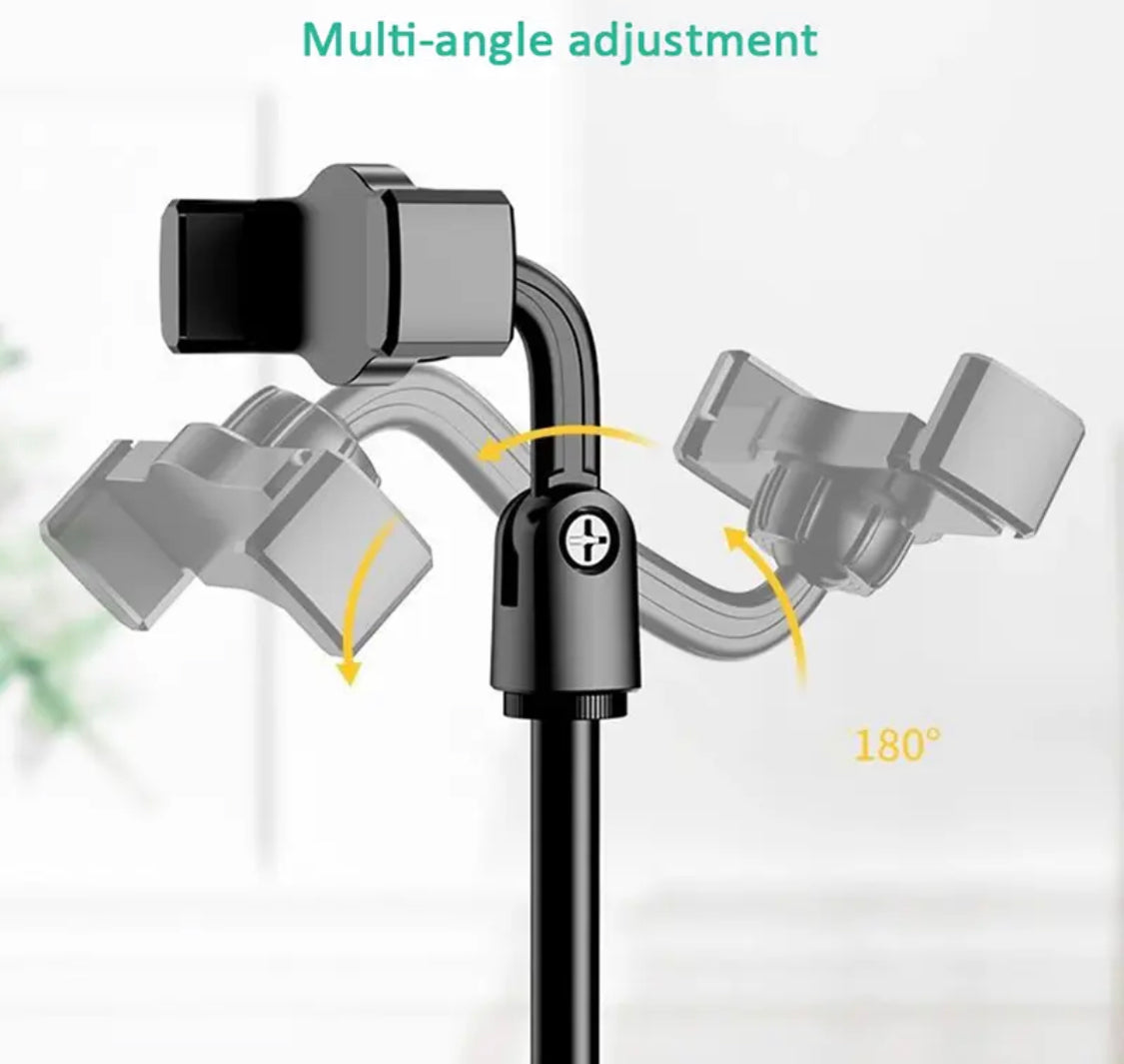 360 Rotation Mobile Phone Holder Tripod Stand
