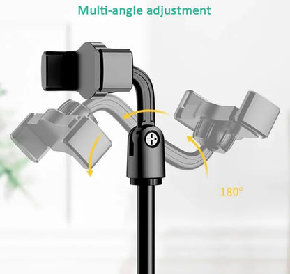 360 Rotation Mobile Phone Holder Tripod Stand