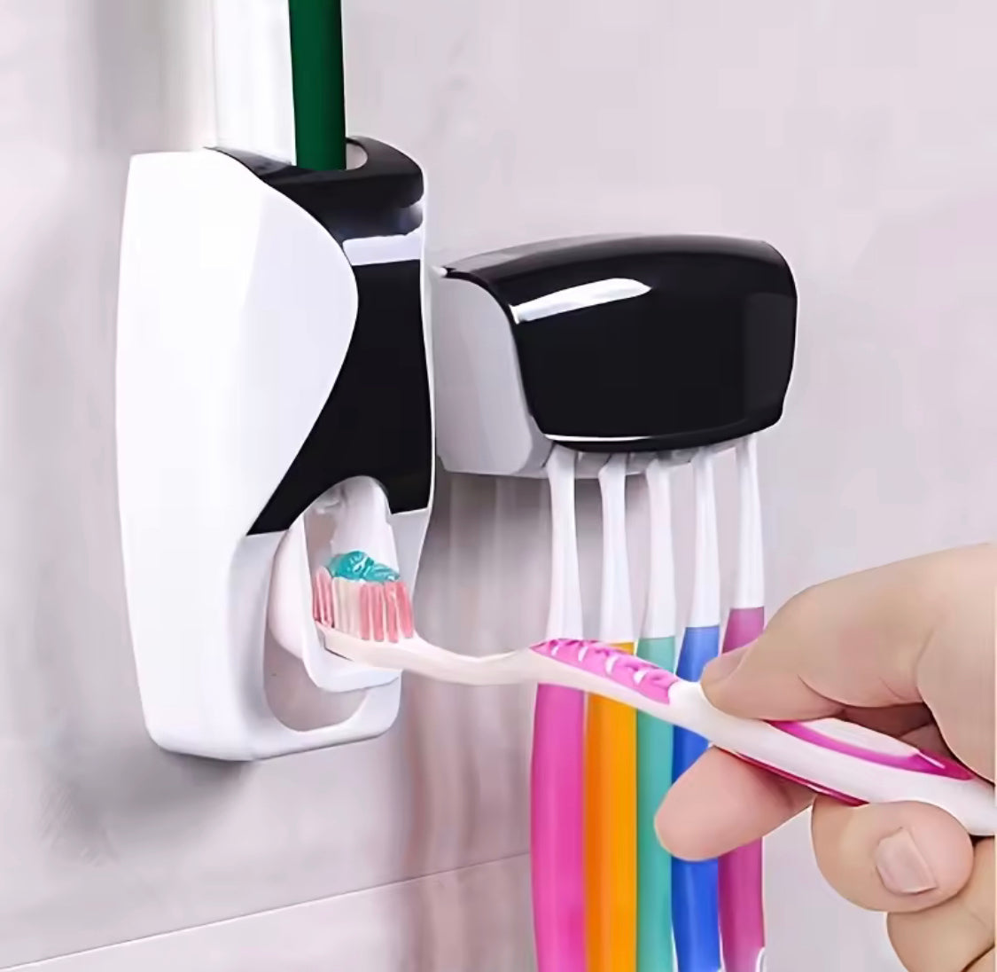 Automatic Toothpaste and Brush Holder