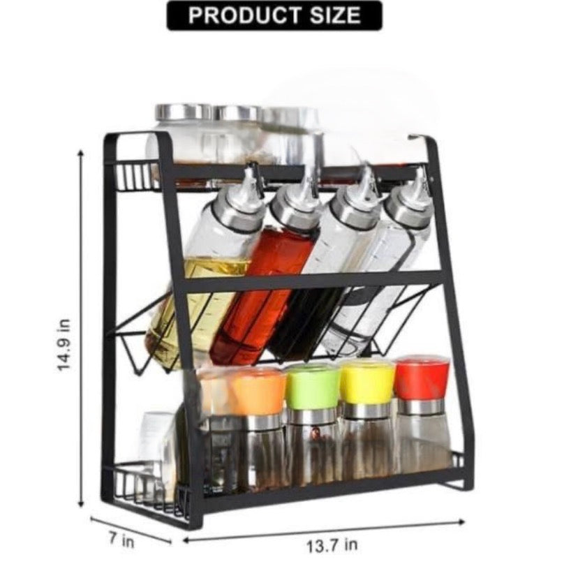 3 Tier Kitchen Storage Rack