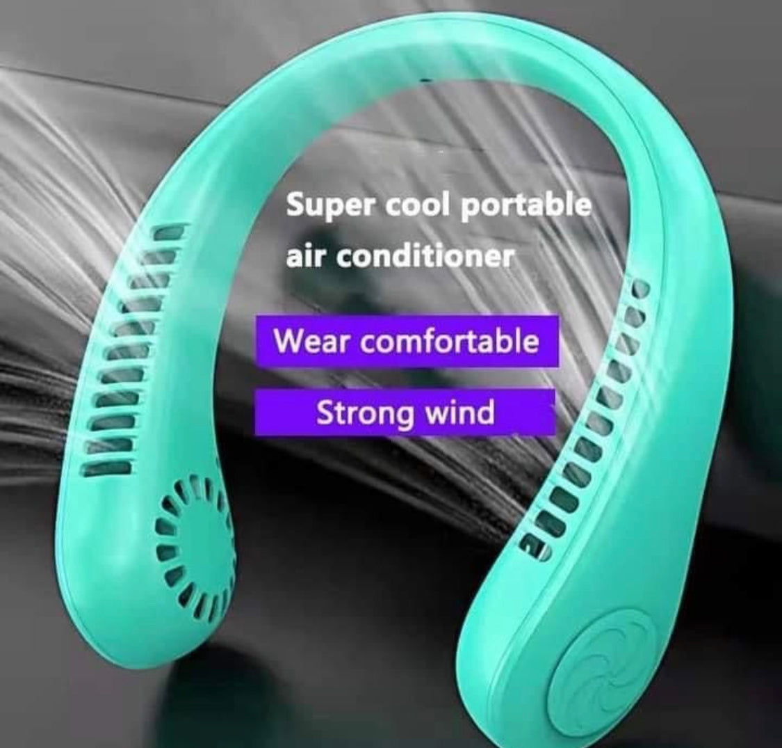 Portable Neck Foldable Cooling Fan for Summers