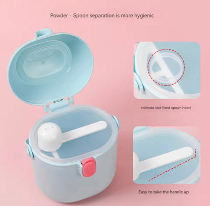 Portable Airtight Milk Powder Storage Box