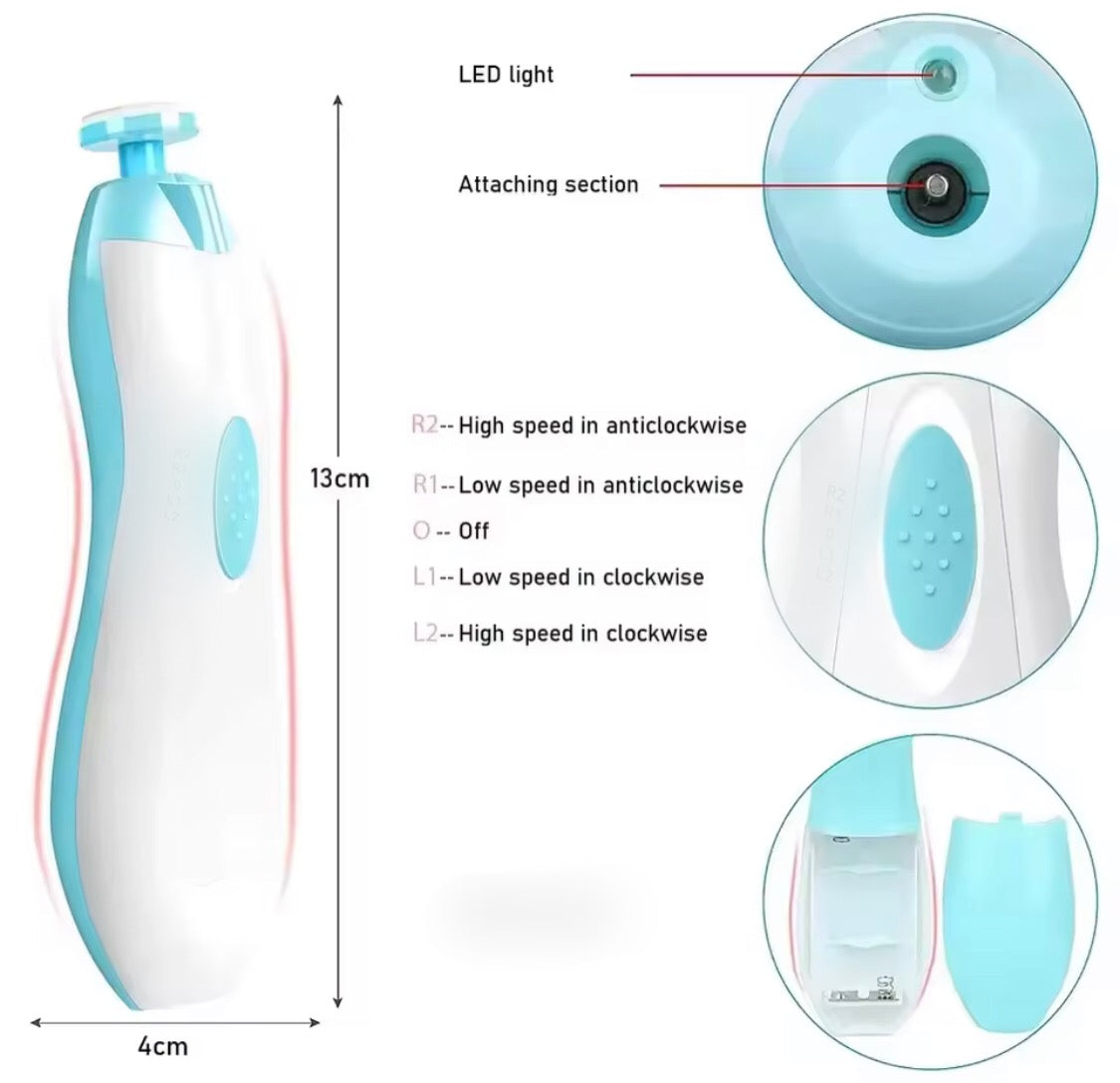 Kids Electric Nail Trimmer Machine